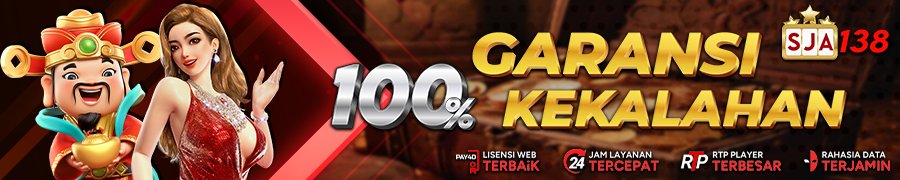 BONUS GARANSI KEKALAHAN 100%